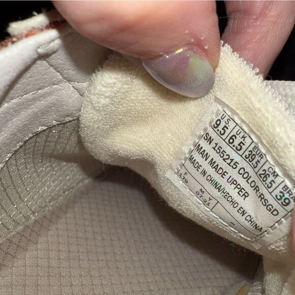 Skechers Rose Gold Glitter and Silver Sneakers - Picture 5 of 5